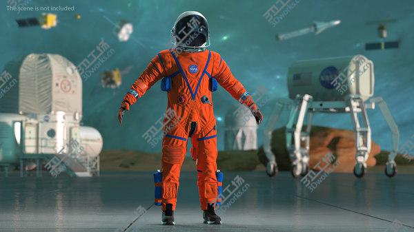 images/goods_img/20210312/3D Astronaut in Advanced Crew Escape Suit model/4.jpg